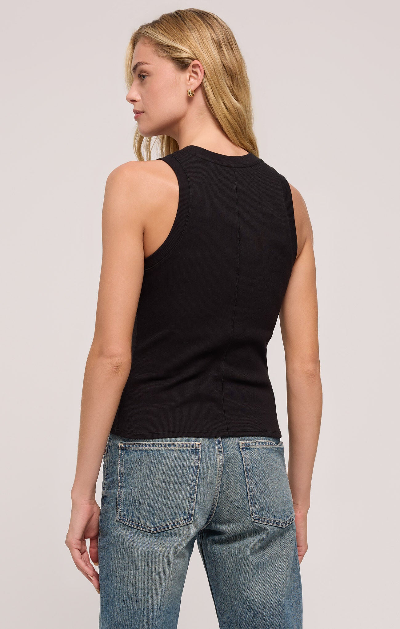 SIRENA RIB TANK BLACK