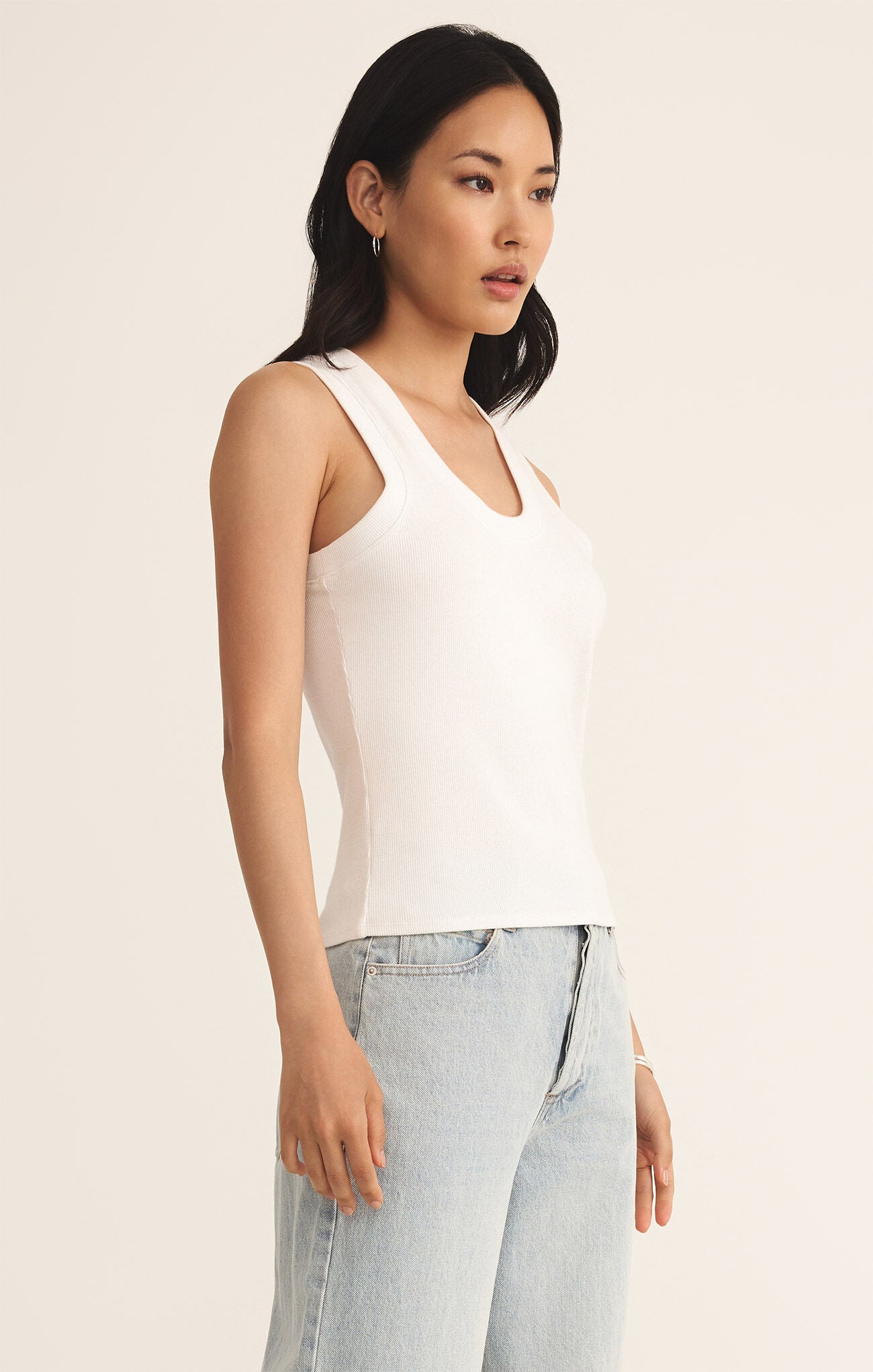 SIRENA RIB TANK WHITE
