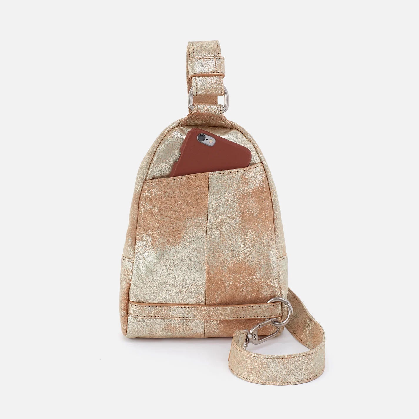 FERN BELT/SLING BAG - SADDLE STARDUST