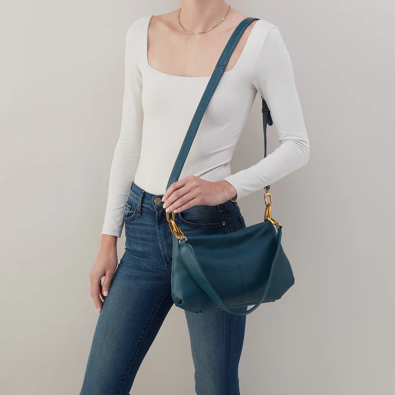 VANCE SHOULDER CROSSBODY - MIDNIGHT TEAL