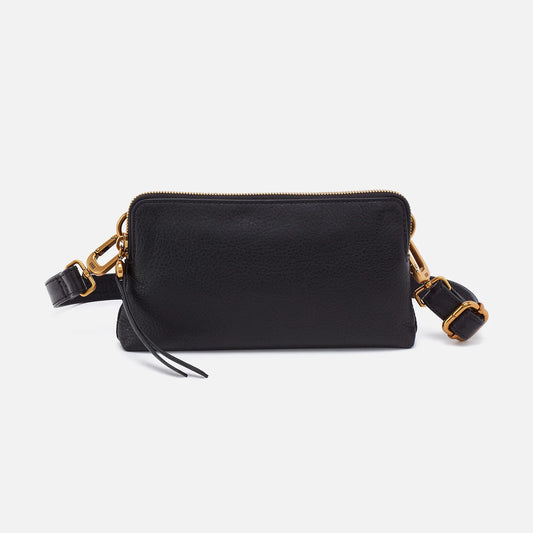 FERN SLIM BELT/SLING BAG - BLACK