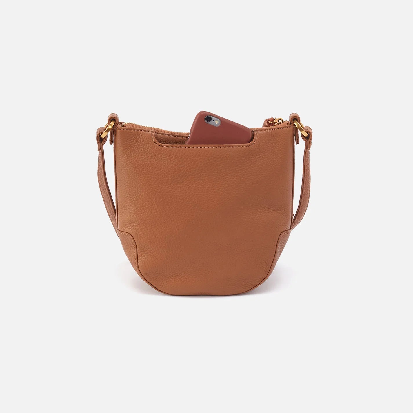 LEXI SMALL CROSSBODY - WARM HONEY