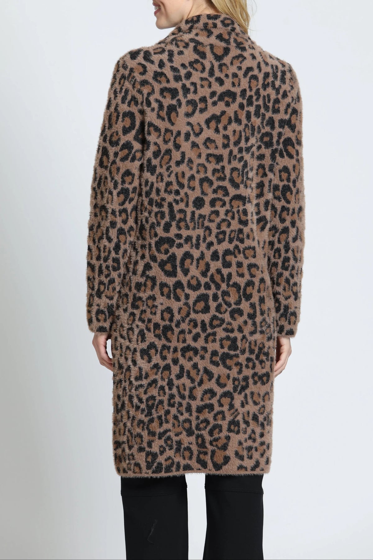 MOCHA LEOPARD CARDI COAT