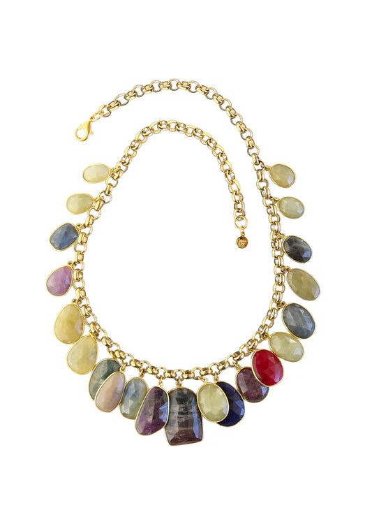 SAPPHIRE PENDANT NECKLACE