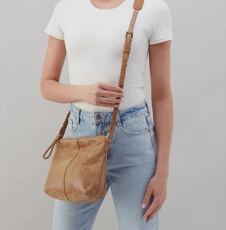 LASSO MEDIUM CROSSBODY - WHISKEY