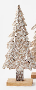 CARVED WOODEN TREE