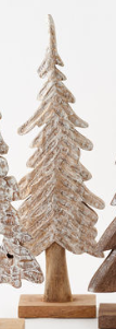 CARVED WOODEN TREE