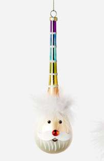 RAINBOW SANTA/SNOWMAN ORNAMENT
