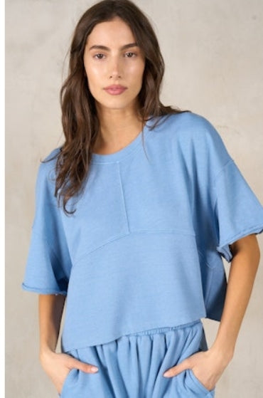 BOXY TOP WITH SHORT SET