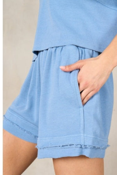 BOXY TOP WITH SHORT SET
