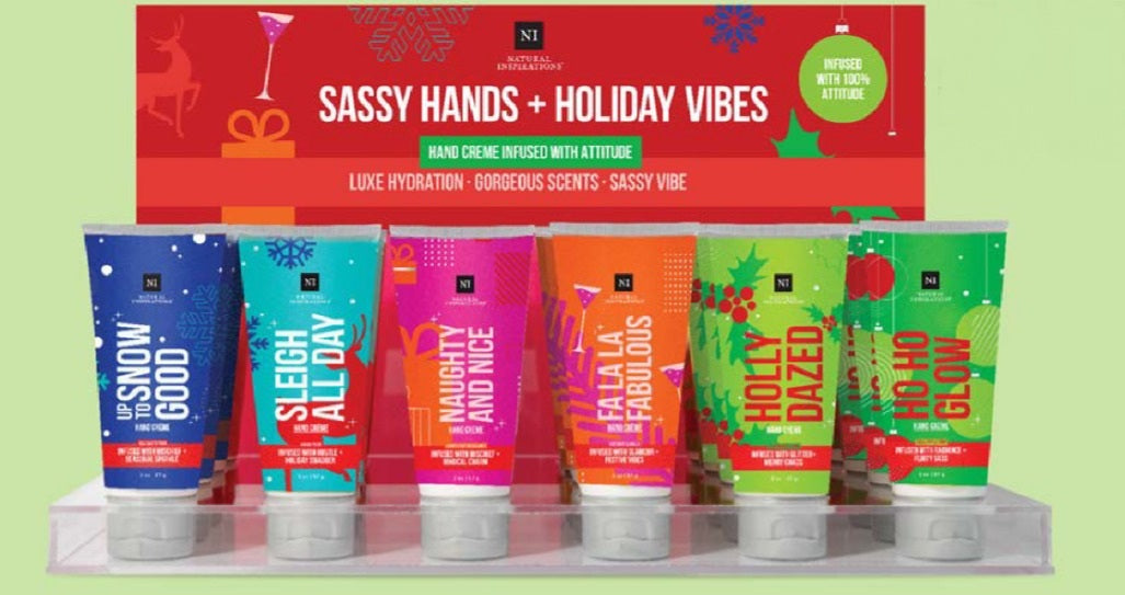 SASSY HOLIDAY MINI HAND CREME