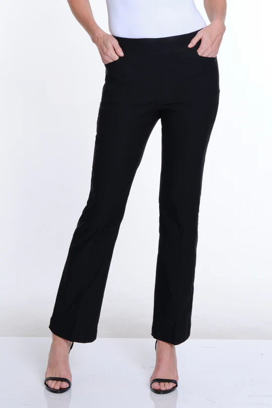 FLARE LEG PANT - BLACK