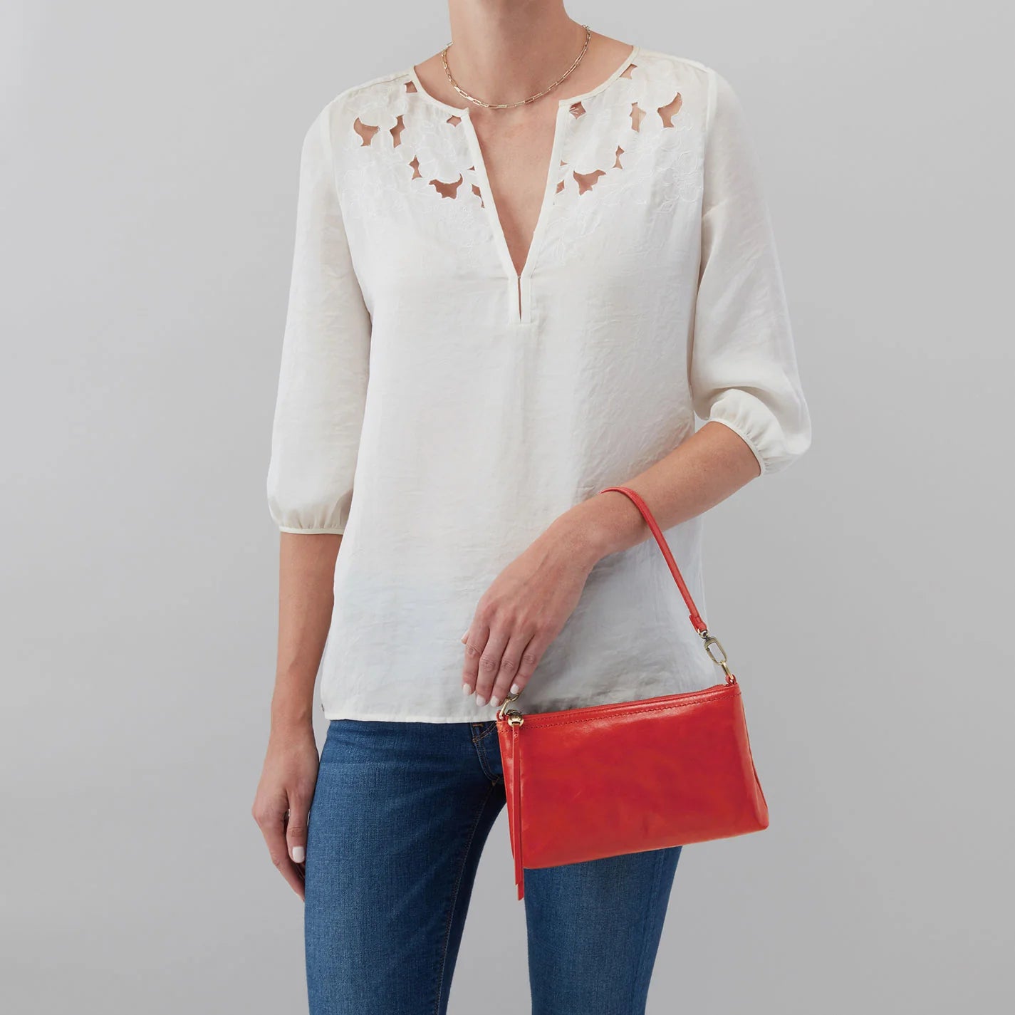 DARCY CROSSBODY - GRENADINE
