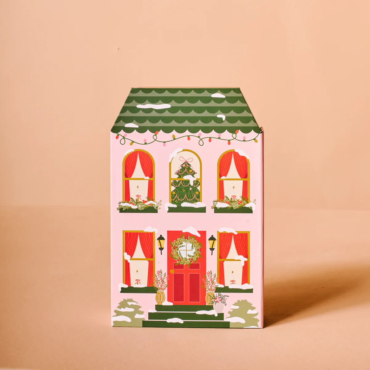 CLASSIC CHRISTMAS ORNAMENT ADVENT WITH MINI TREE