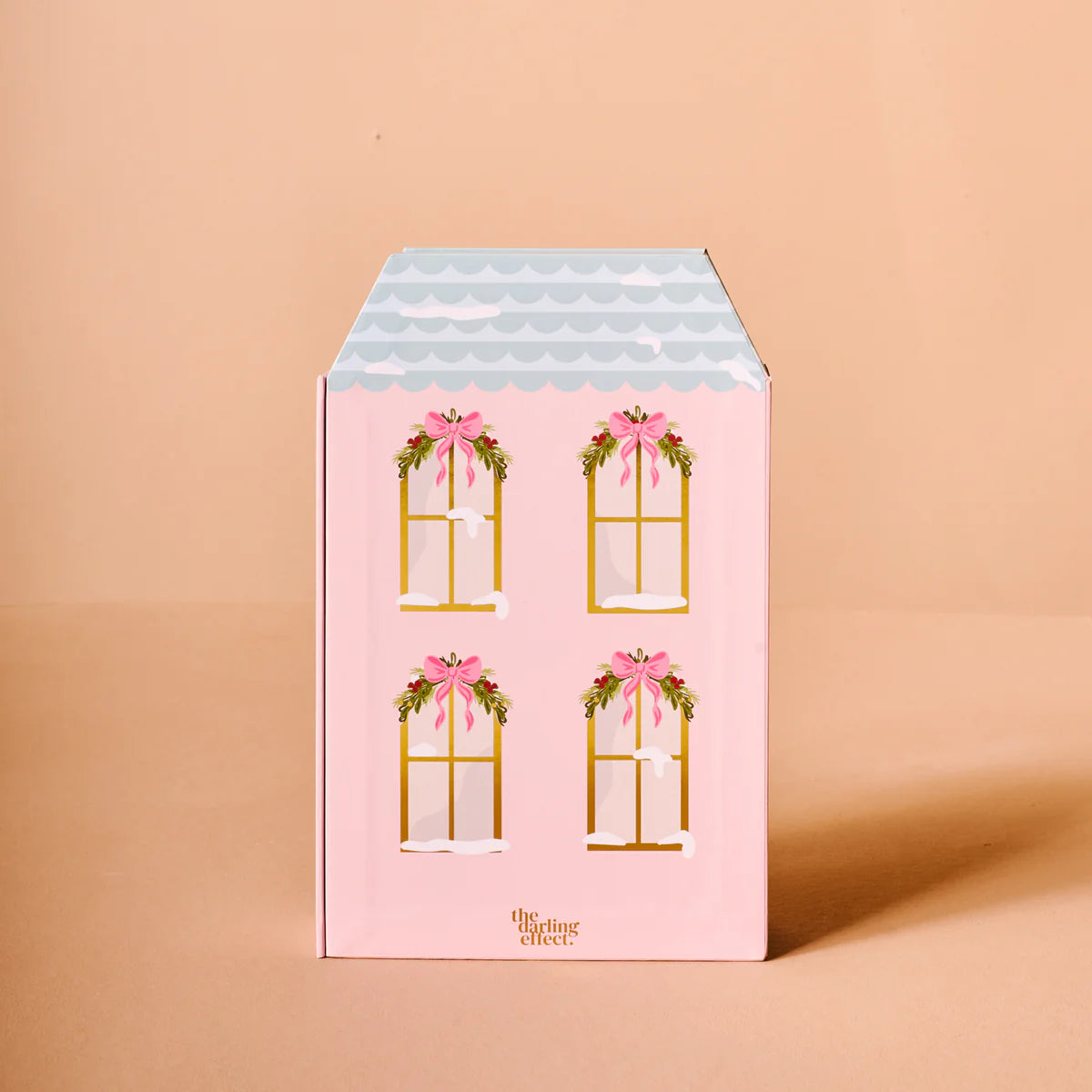 COQUETTE CHRISTMAS ORNAMENT ADVENT & PINK MINI TREE