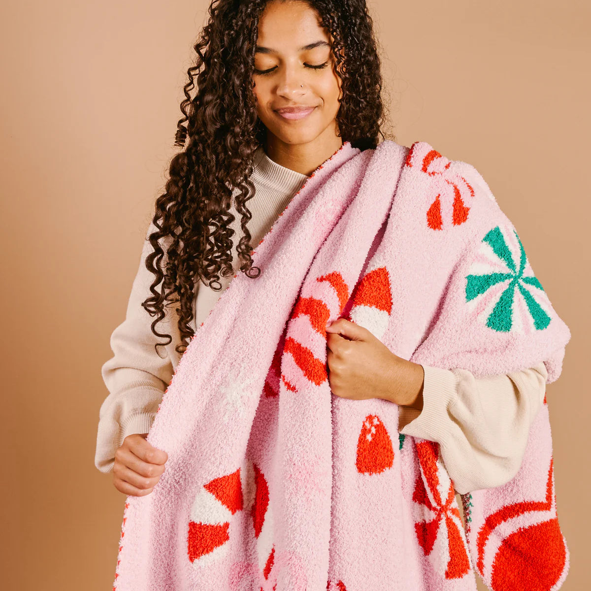 COZY DREAMS LUXE BLANKET - SUGAR RUSH