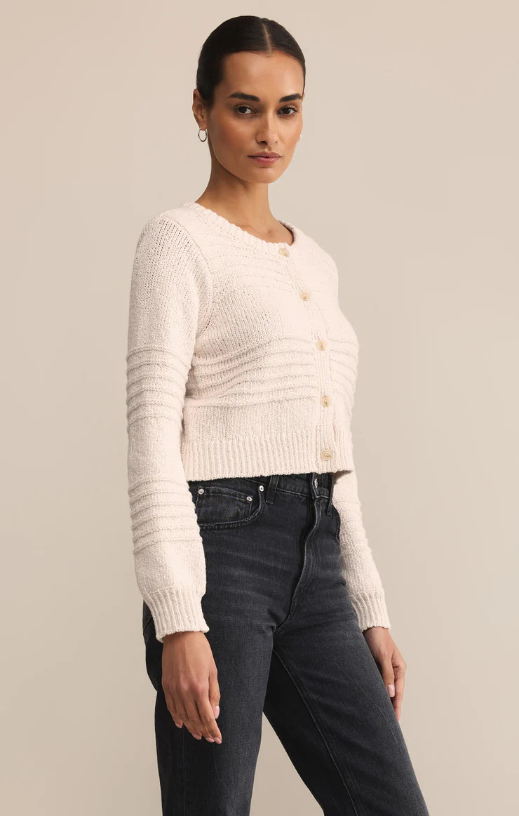 BETWEEN THE LINES CARDIGAN