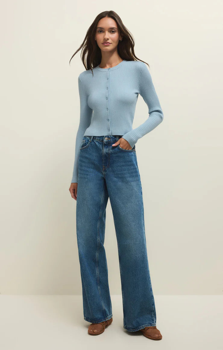 PATRICE RIB CARDIGAN