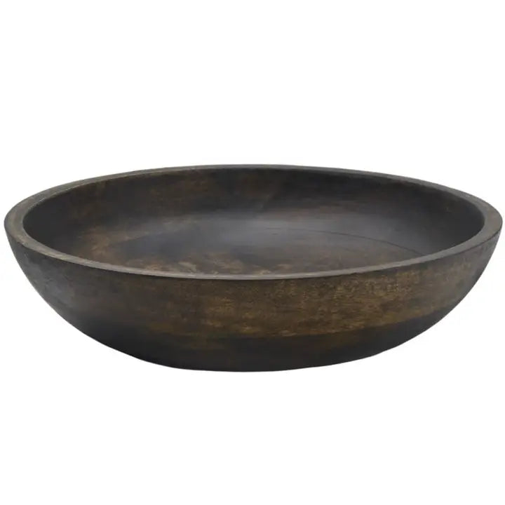AUSTIN CRAFT ESPRESSO SHALLOW SERVING BOWL