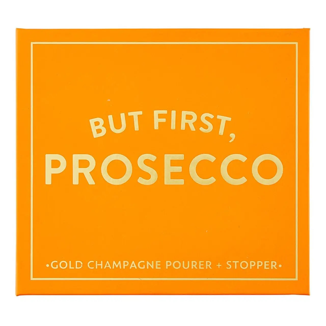 "BUT FIRST, PROSECO" BOOK BOX GIFT SET