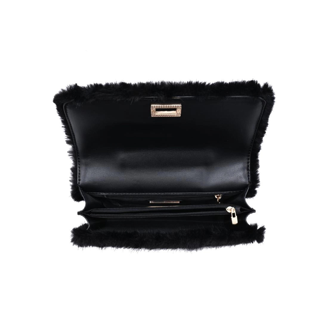LULU FAUX FUR CROSSBODY
