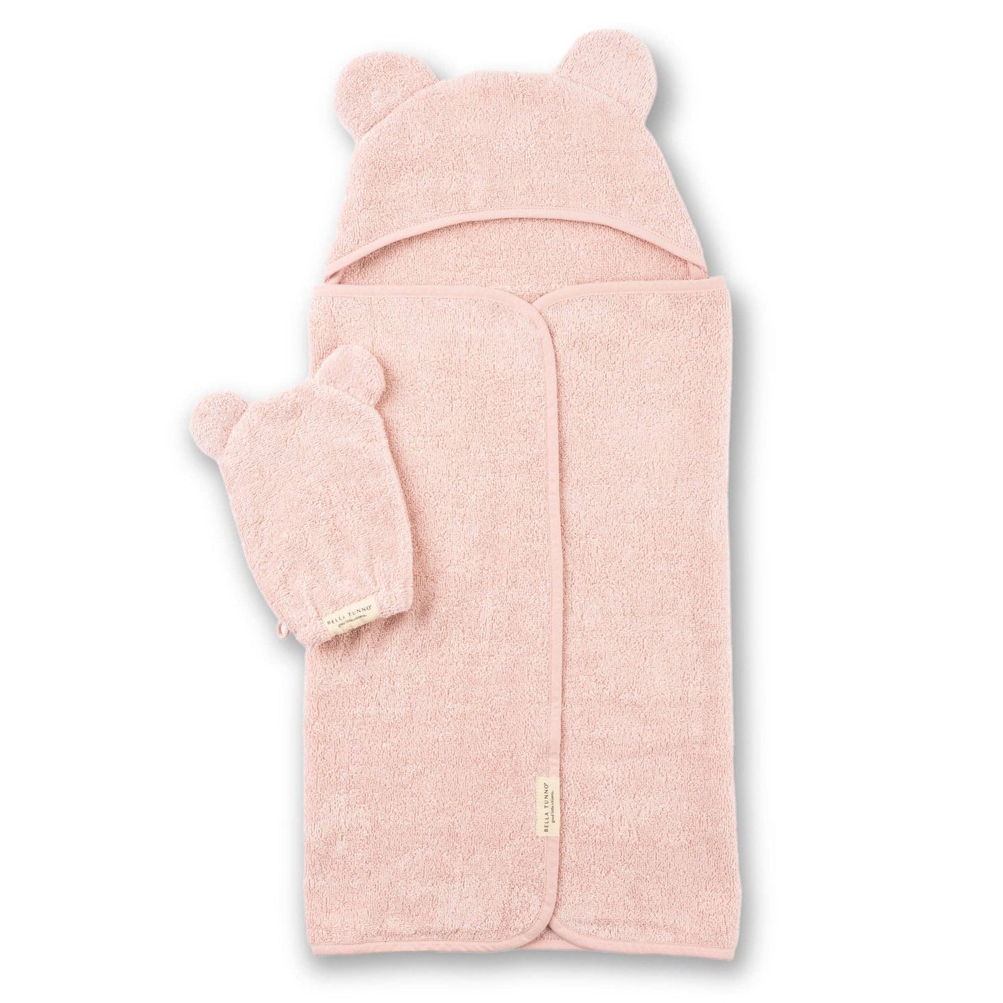 HOODED TOWEL & WASH MITT SET