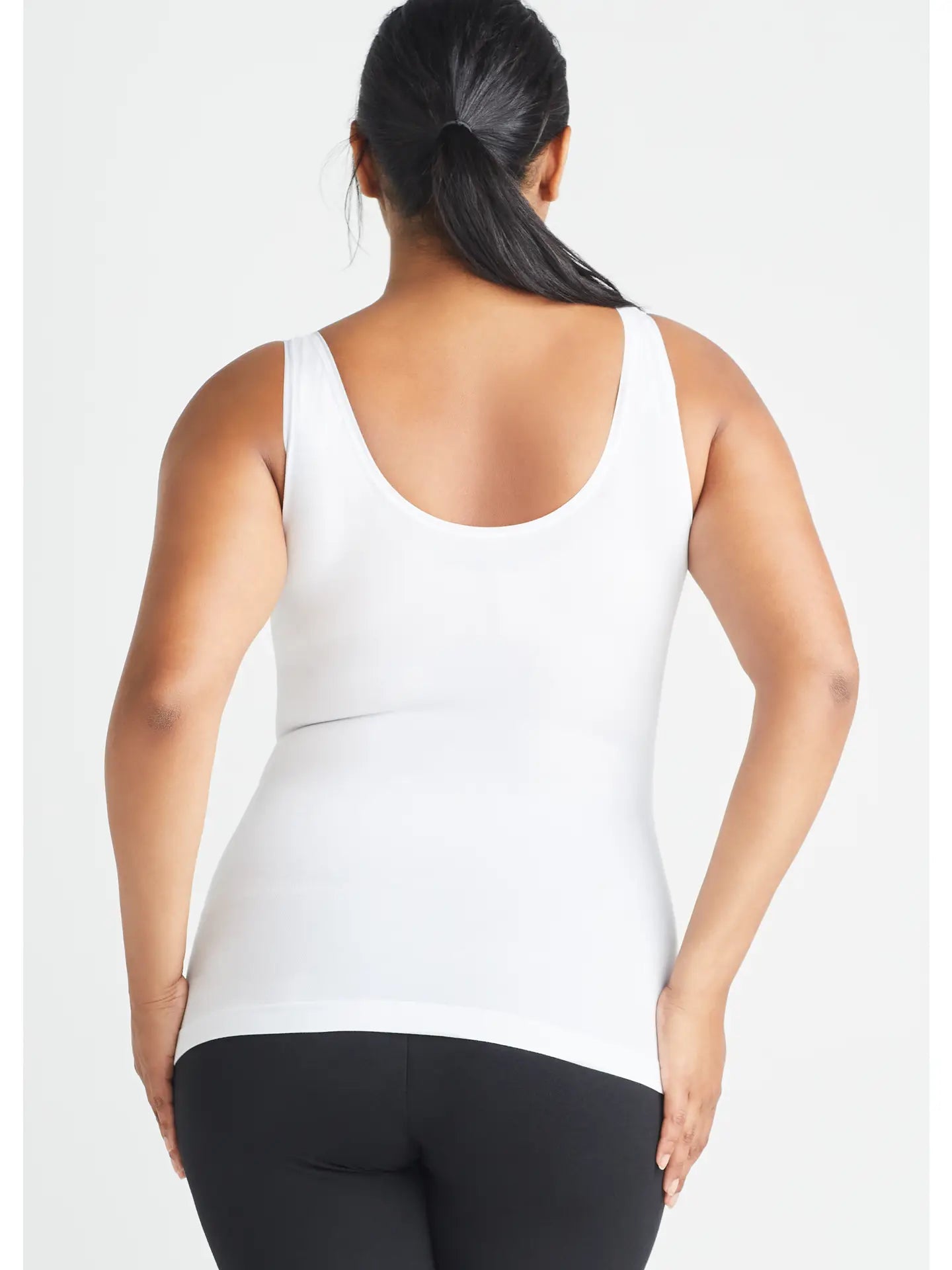 2-WAY SHAPING TANK TOP - WHITE