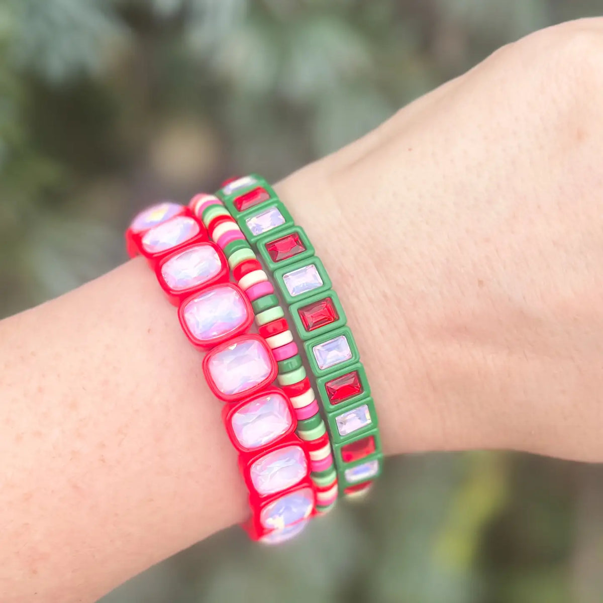 SUGAR PLUM BRACELET SET
