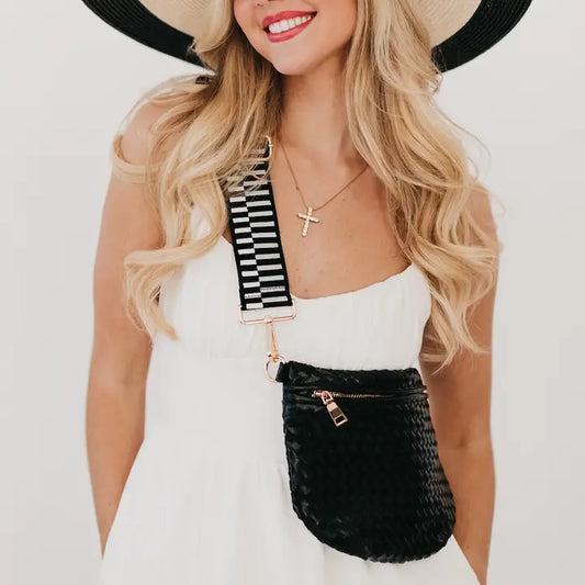 WESTLYN WOVEN BUM BAG