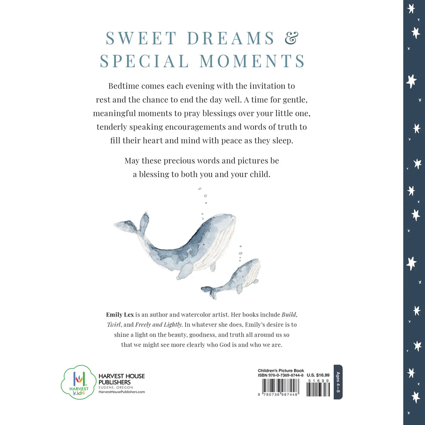 BEDTIME BLESSINGS FOR LITTLE ONES by EMILY LEX