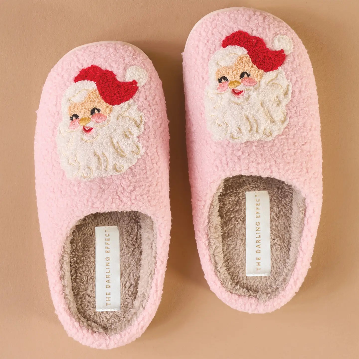 SANTA FUZZY SLIPPERS