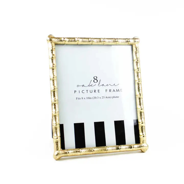 GOLD BAMBOO PICTURE FRAME - 8X10