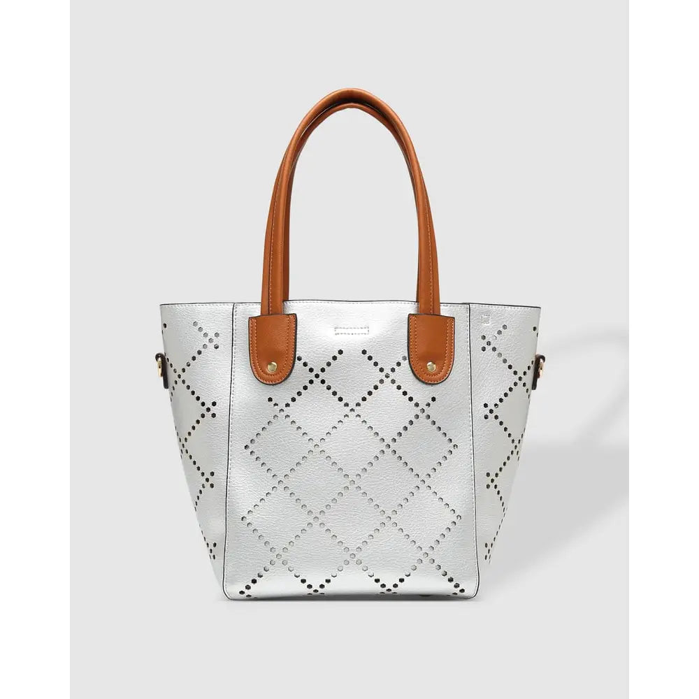 BABY BERMUDA TOTE BAG - SILVER