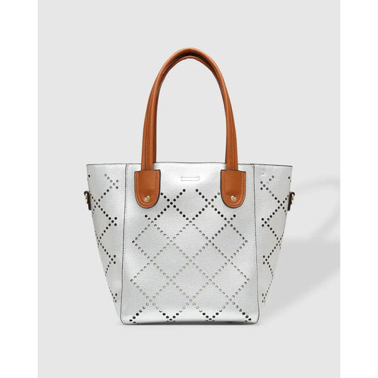 BABY BERMUDA TOTE BAG - SILVER