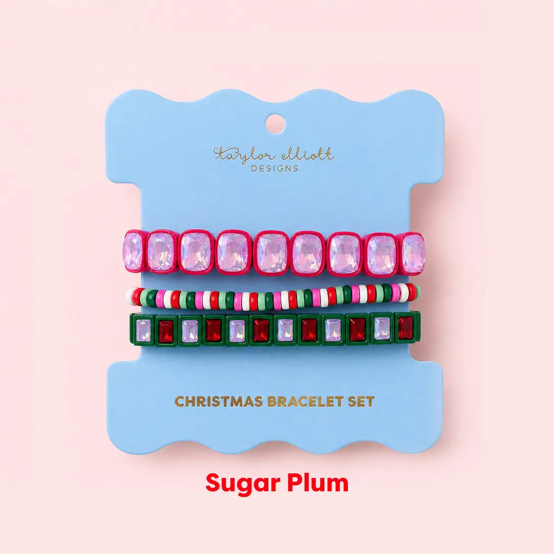 SUGAR PLUM BRACELET SET