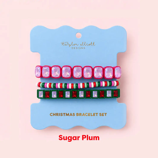 SUGAR PLUM BRACELET SET