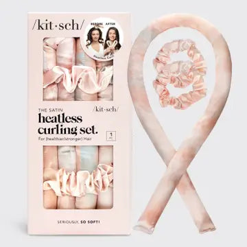 SATIN HEATLESS CURLING SET