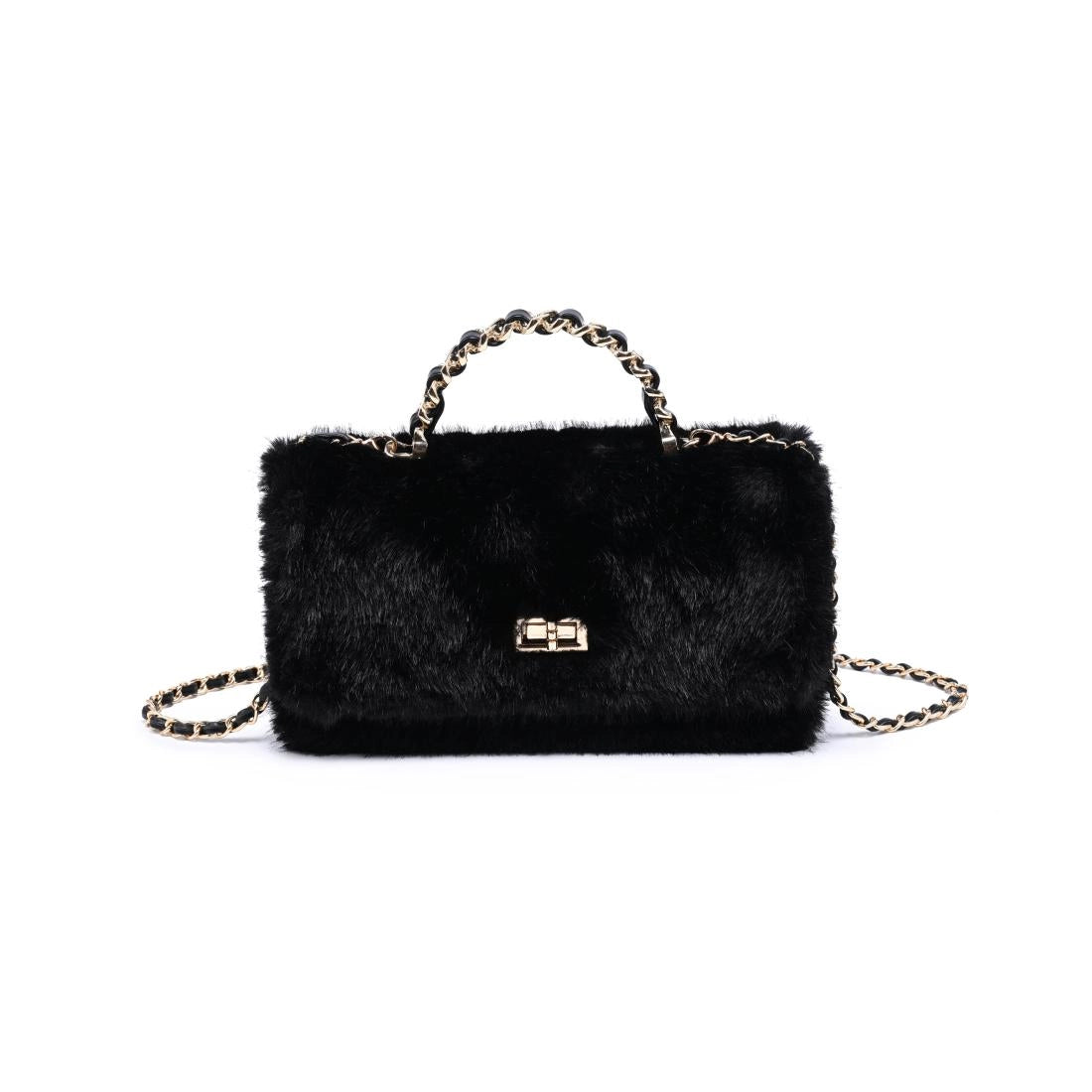 LULU FAUX FUR CROSSBODY