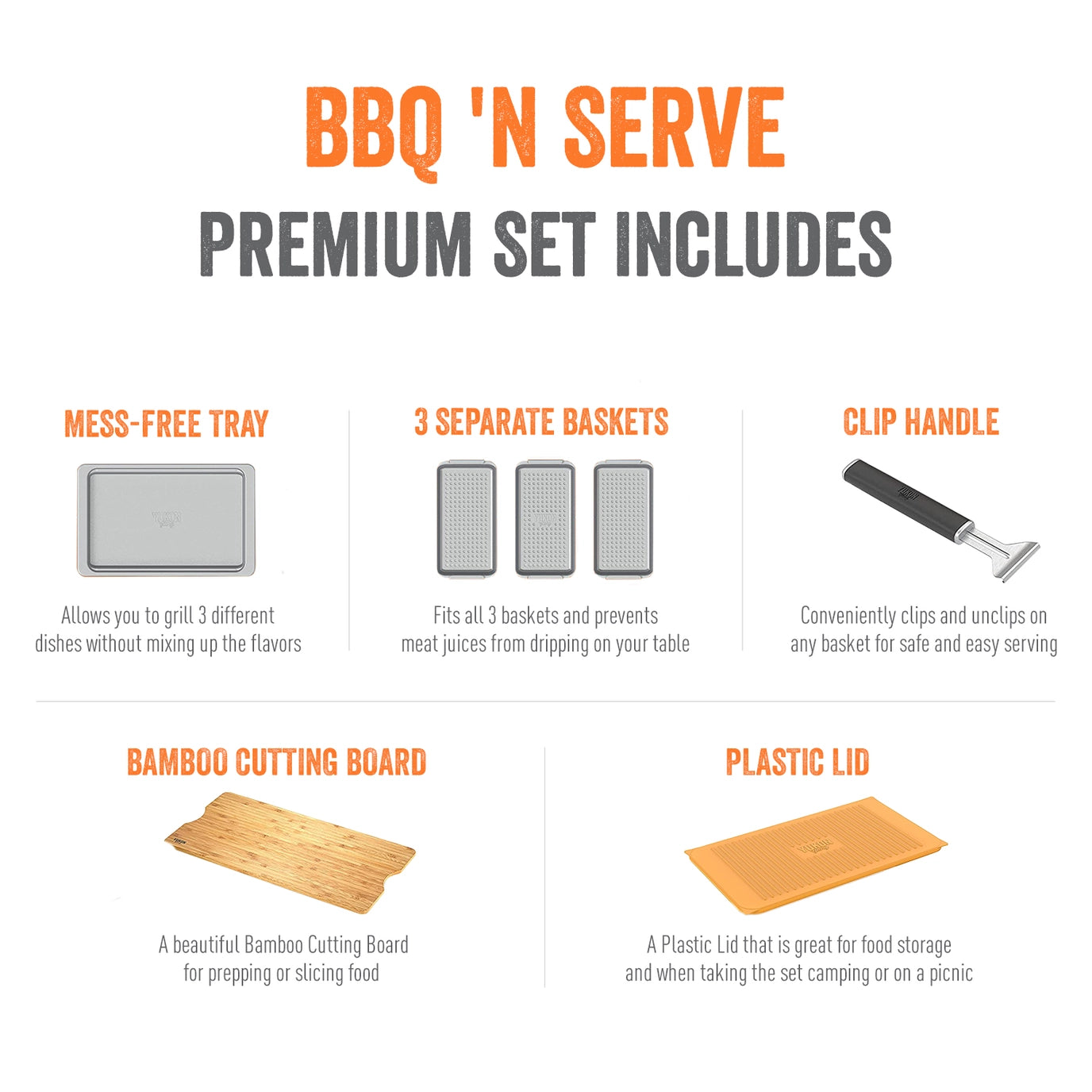 GRILL 'N SERVE SET