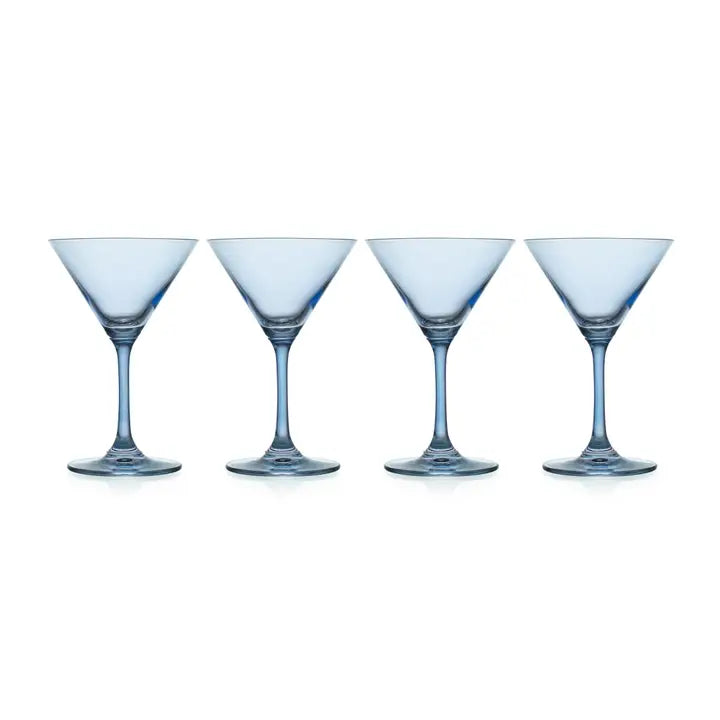 VENETO MARTINI GLASSES SET/4 - FROST BLUE