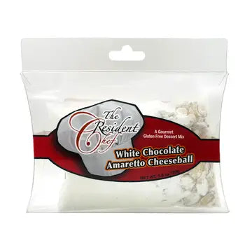 WHITE CHOCOLATE AMARETTO CHEESEBALL