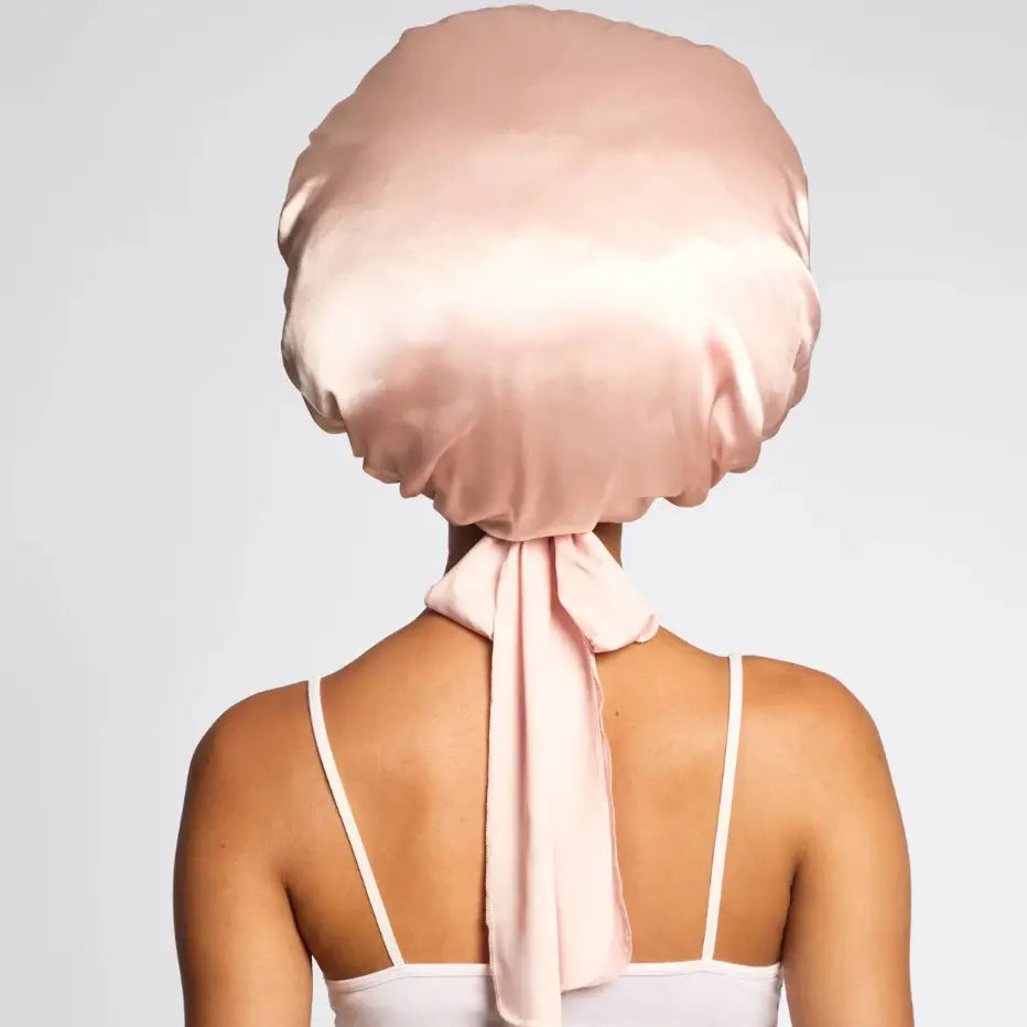 ADJUSTABLE OVERSIZED SATIN BONNET