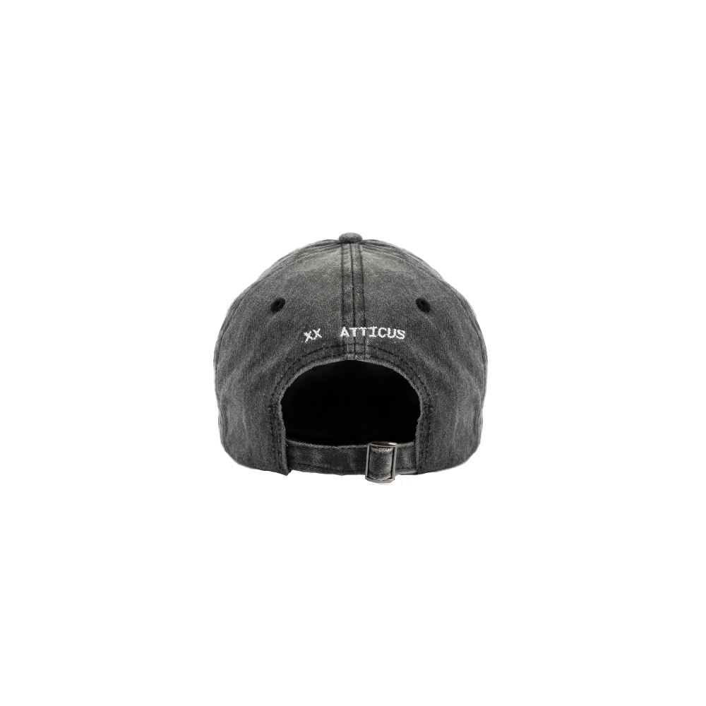 BLACK COTTON DAD HAT