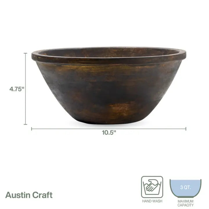 AUSTIN CRAFT ESPRESSO SERVING BOWL