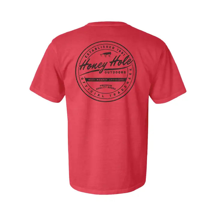 SHORT SLEEVE HIGH TIDE TEE - WATERMELON