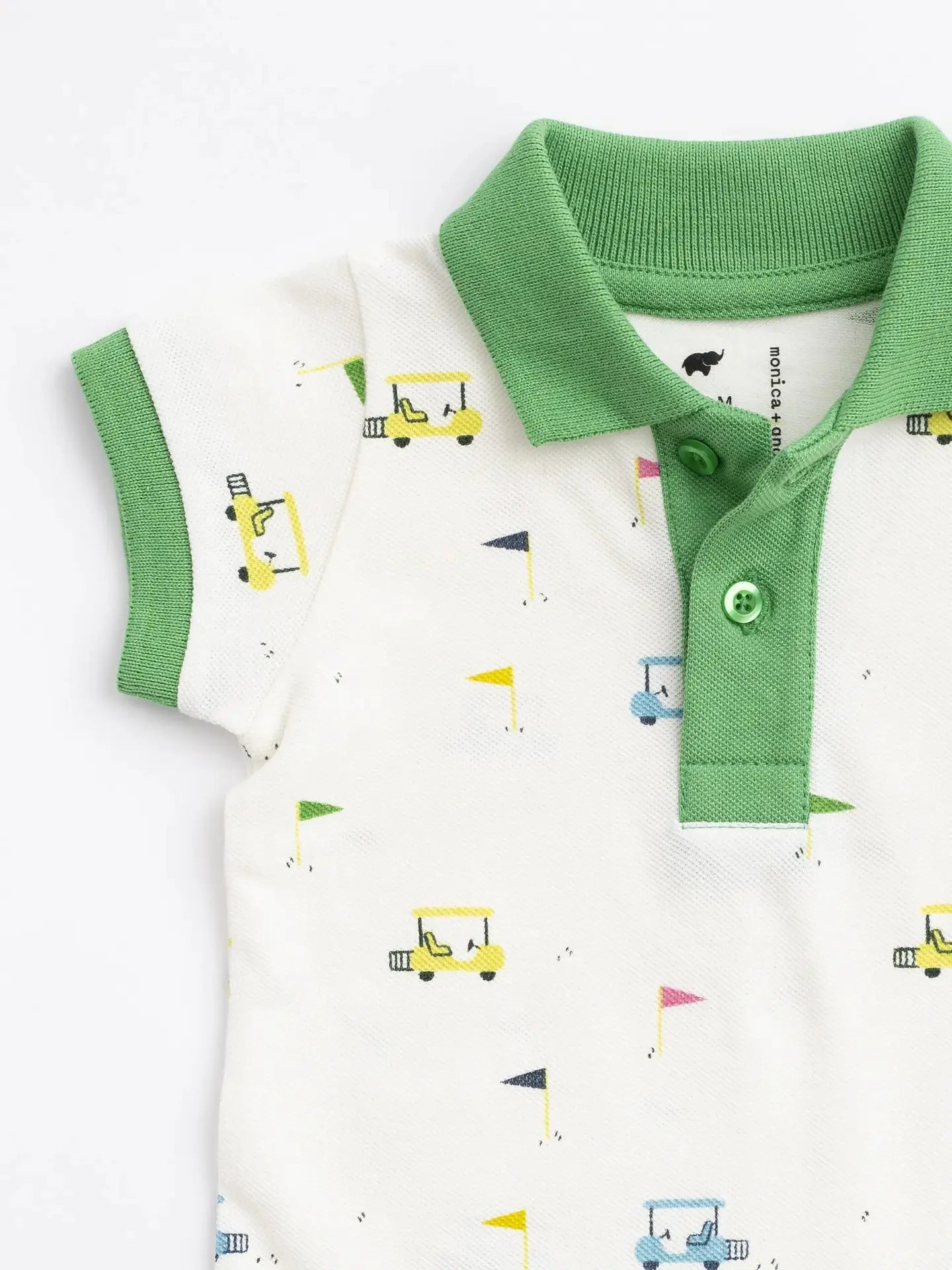 GOLF SHORTY POLO ROMPER