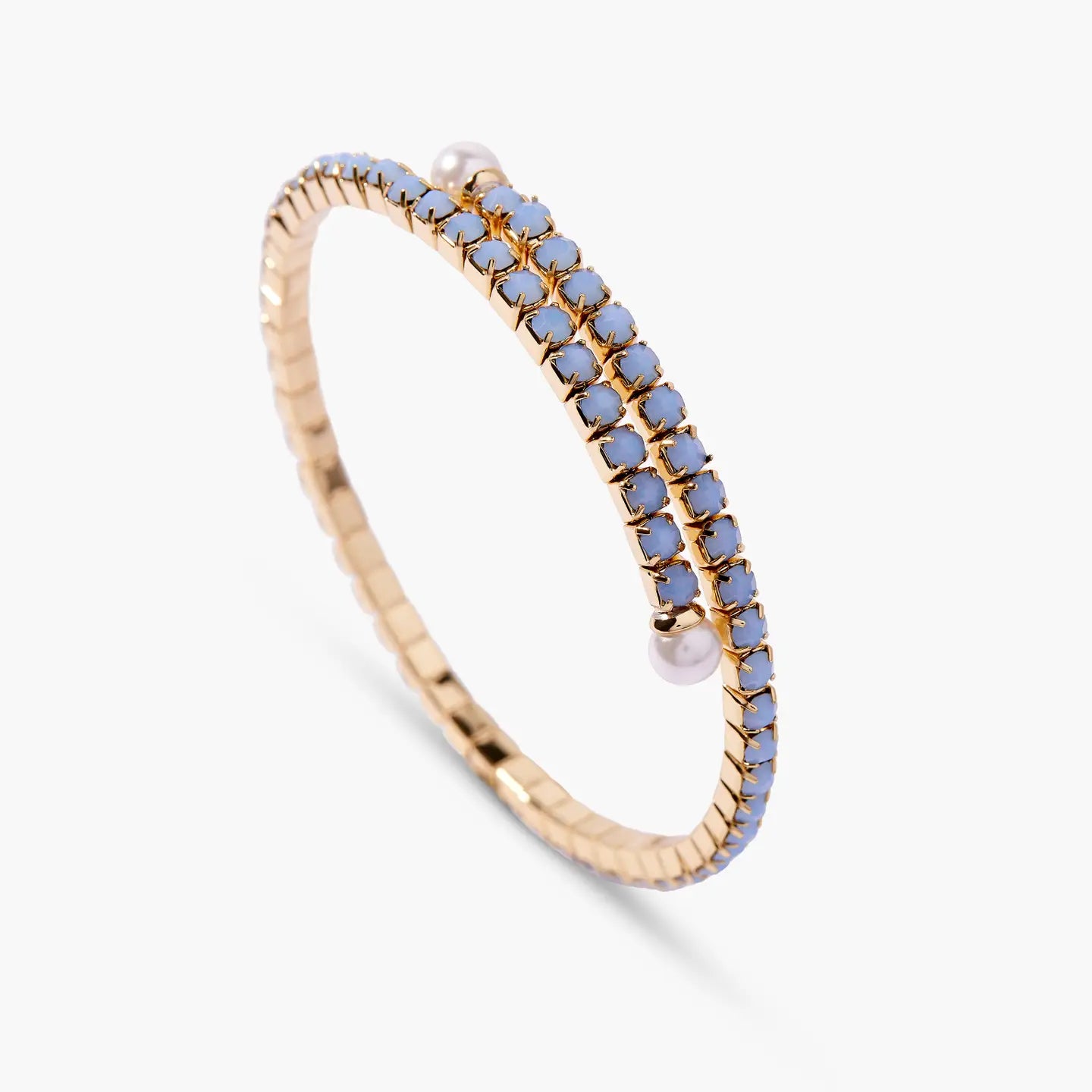 ISABELLA OPAL COIL TENNIS BRACELET