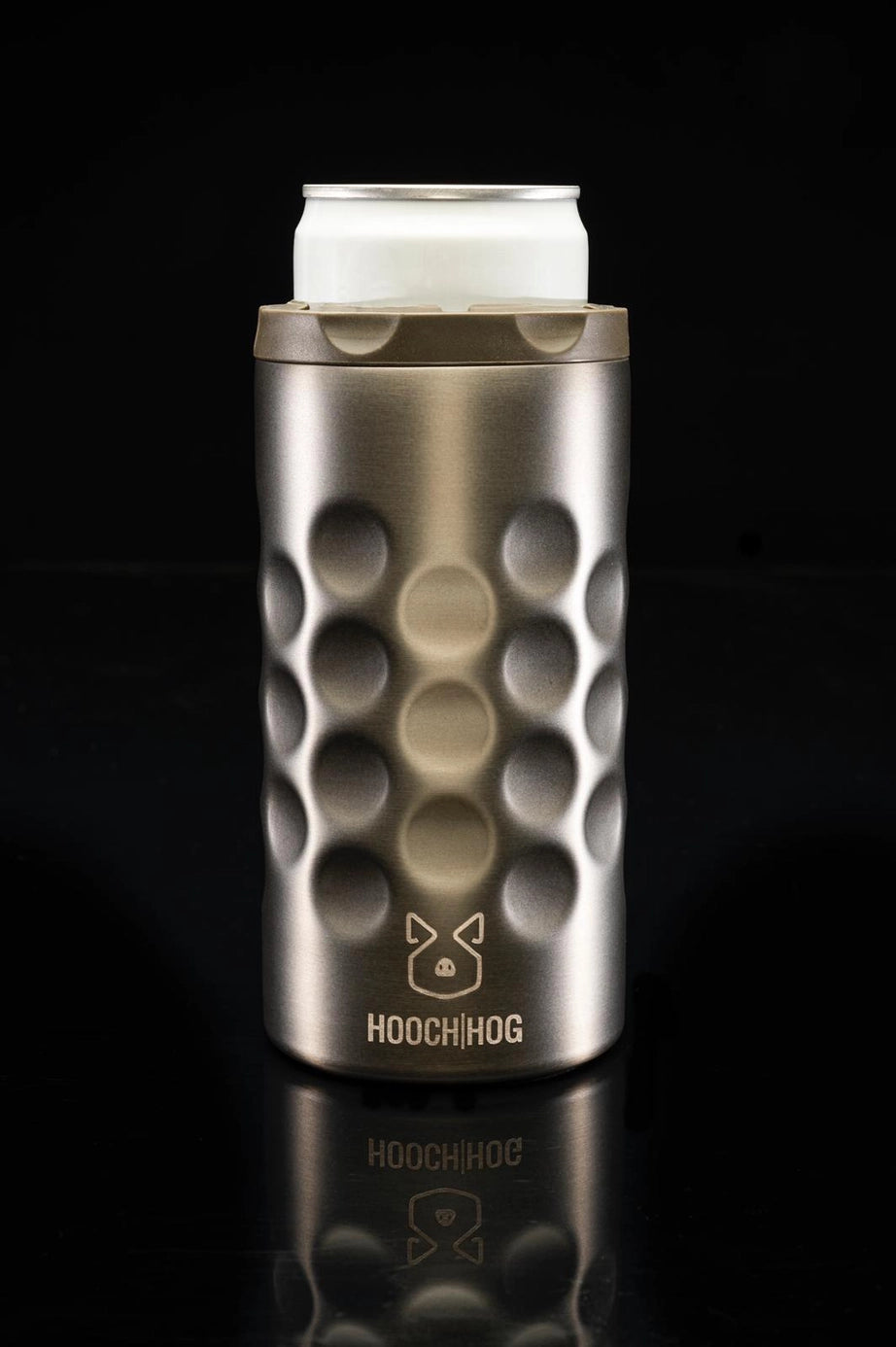 THE SKINNY CAN COOLER  - GUNMETAL