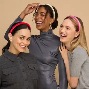 HOLIDAY VELVET HEADBAND 3PC SET