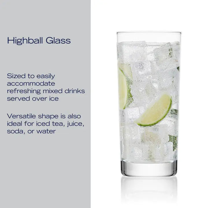 MIKASA PARKER 16OZ HIGHBALL - SET OF 4